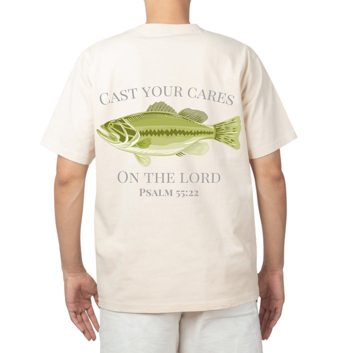 Psalm 55:22 Bass Tee.