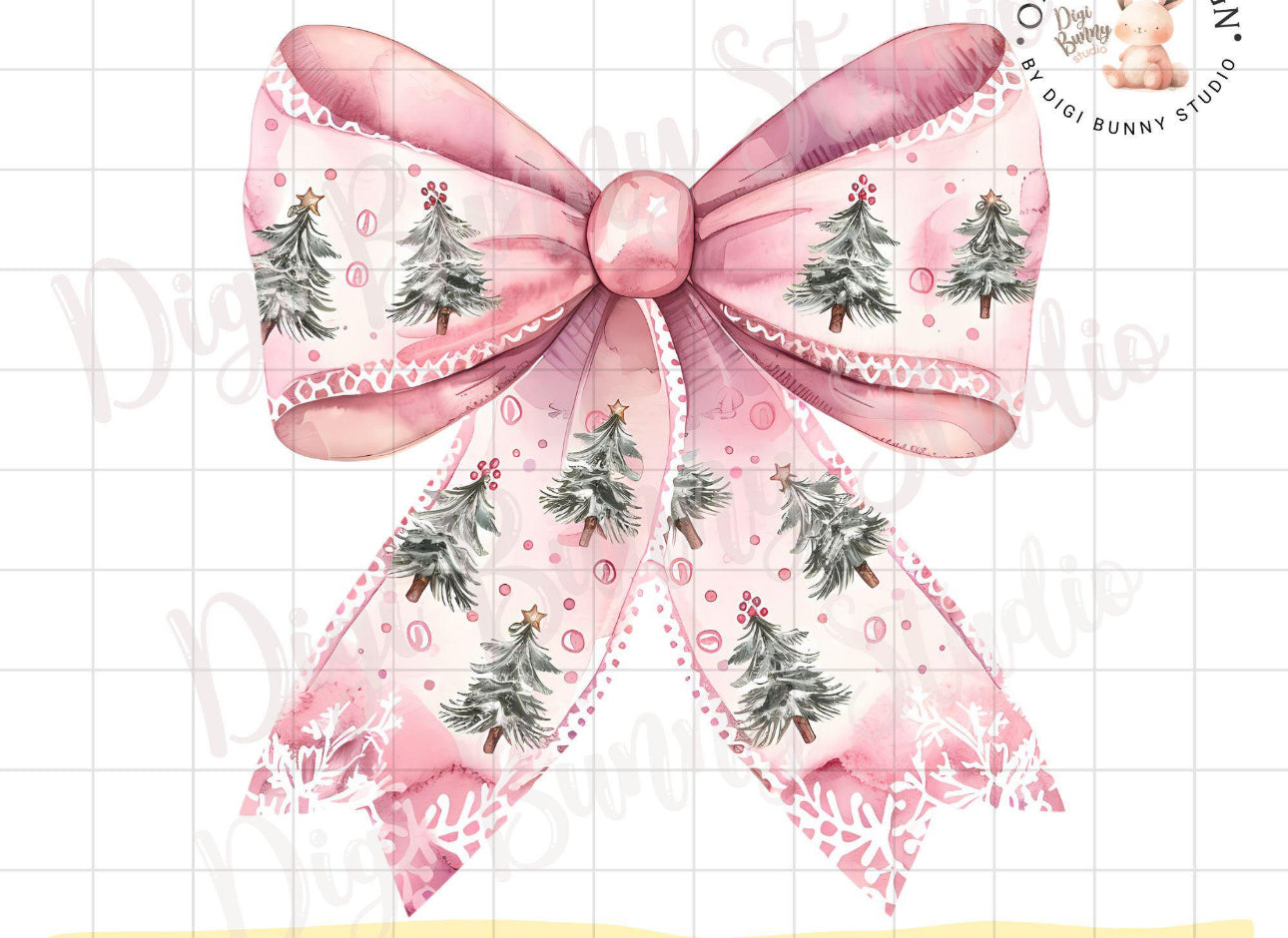 Christmas Tree Bow Tee -  9/16