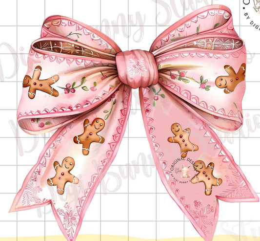 Gingerbread Bow Tee -  9/16