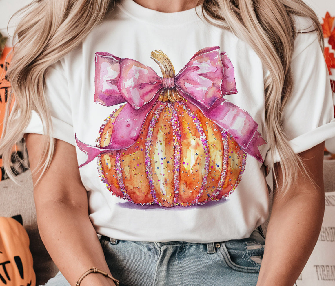 Disco Pumpkin Tee -  9/8