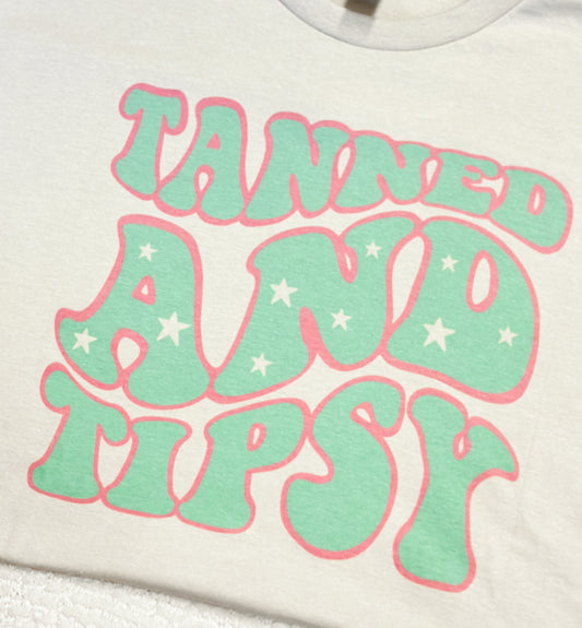 Tanned And Tipsy T-Shirt