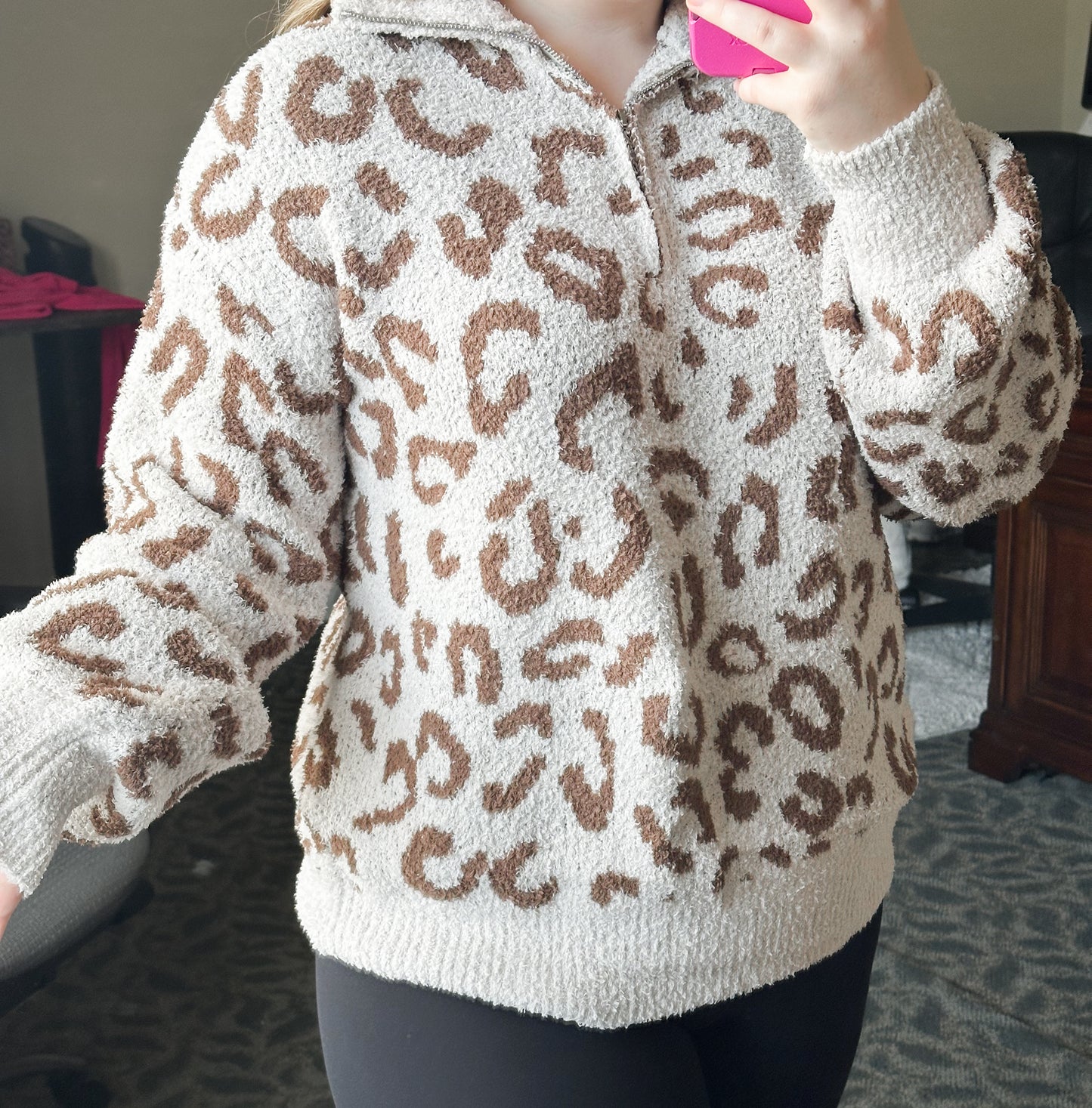 Leopard Pullover