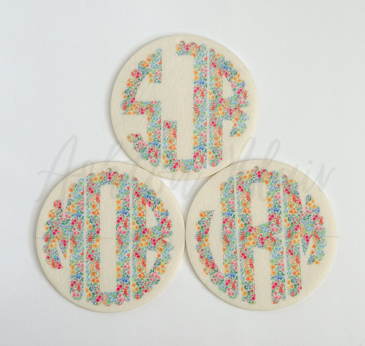 Custom Monogram Freshie