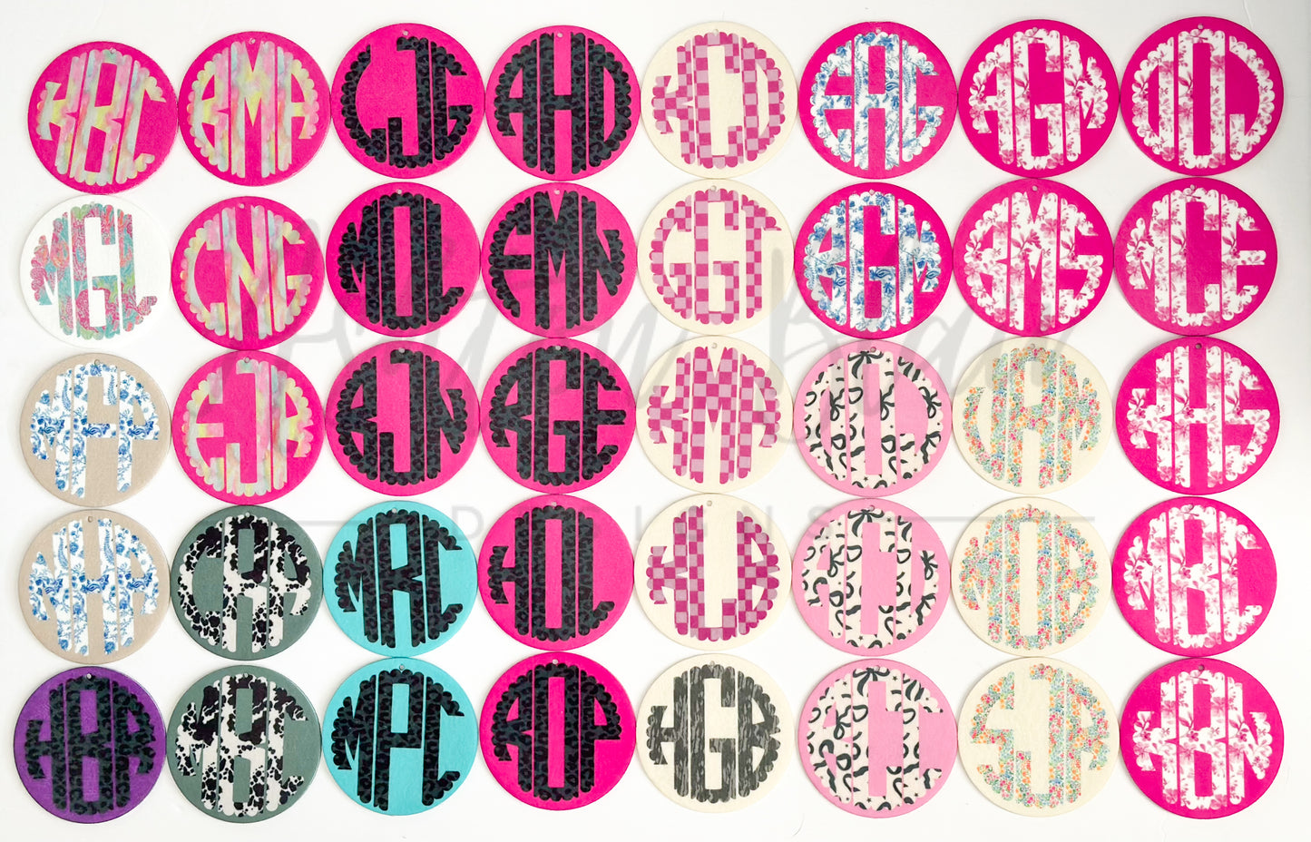 Custom Monogram Freshie