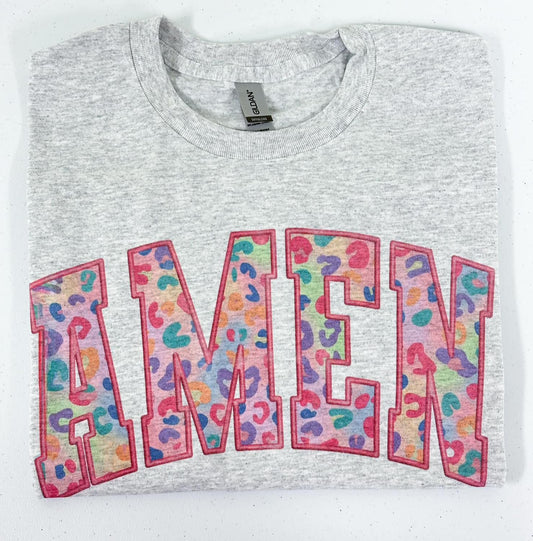 Amen Colorful Leopard Sweatshirt