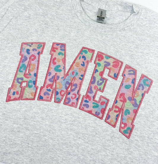 Amen Colorful Leopard T-Shirt