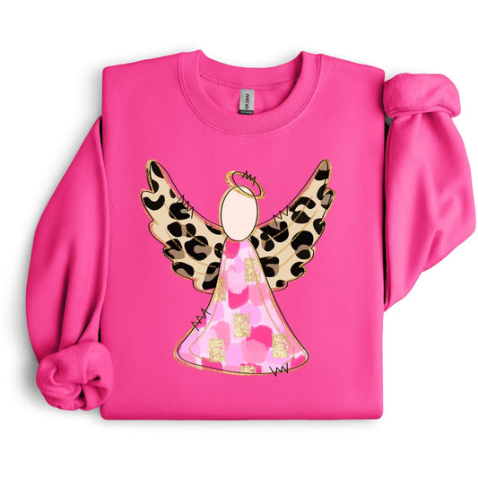 Patterned Angel SWEATSHIRT.