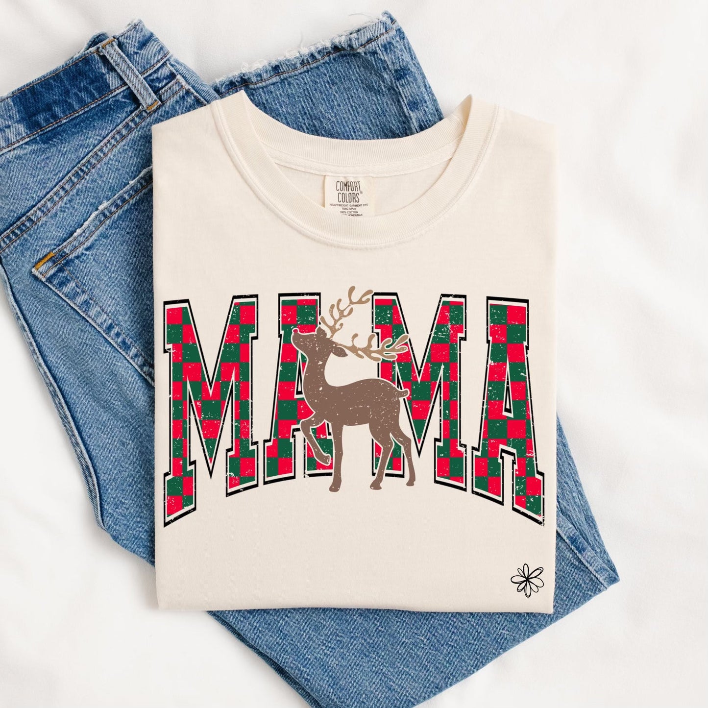 MAMA Reindeer TEE.